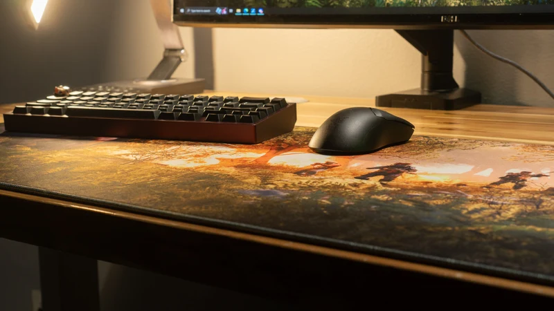 "THE PLAYMAKER" — A1DAN8992 Deskmat