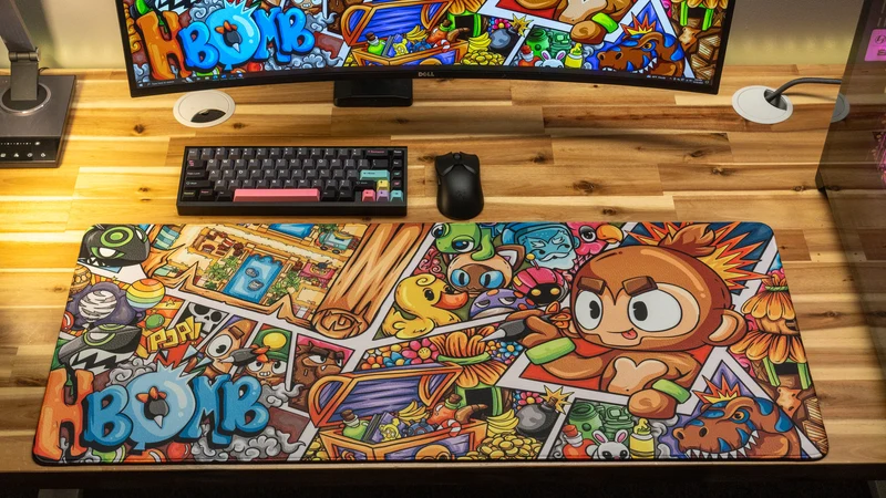 "Bloons" — Hbomb Deskmat