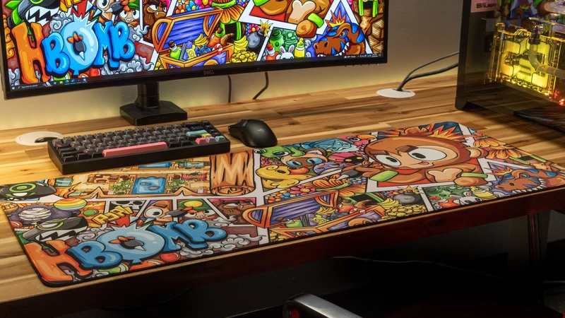 "Bloons" — Hbomb Deskmat