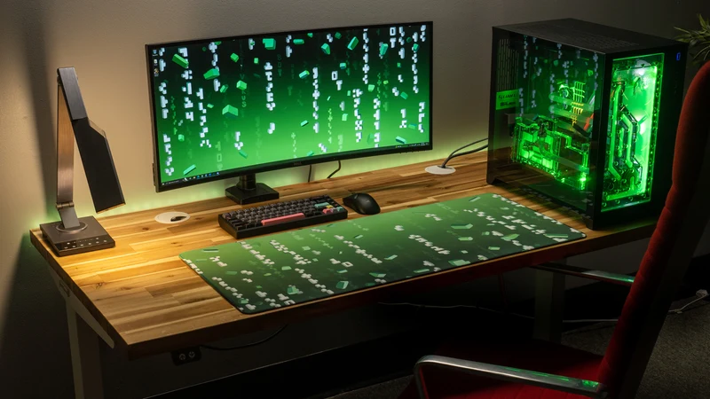"Memory Leak" — ThirtyVirus Deskmat