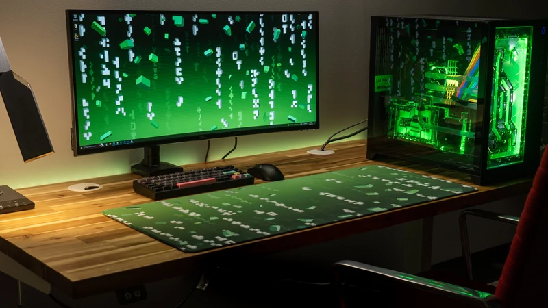 "Memory Leak" — ThirtyVirus Deskmat
