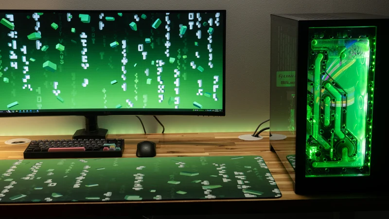 "Memory Leak" — ThirtyVirus Deskmat