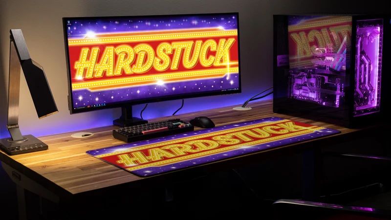 "Hardstuck" — Rav Deskmat