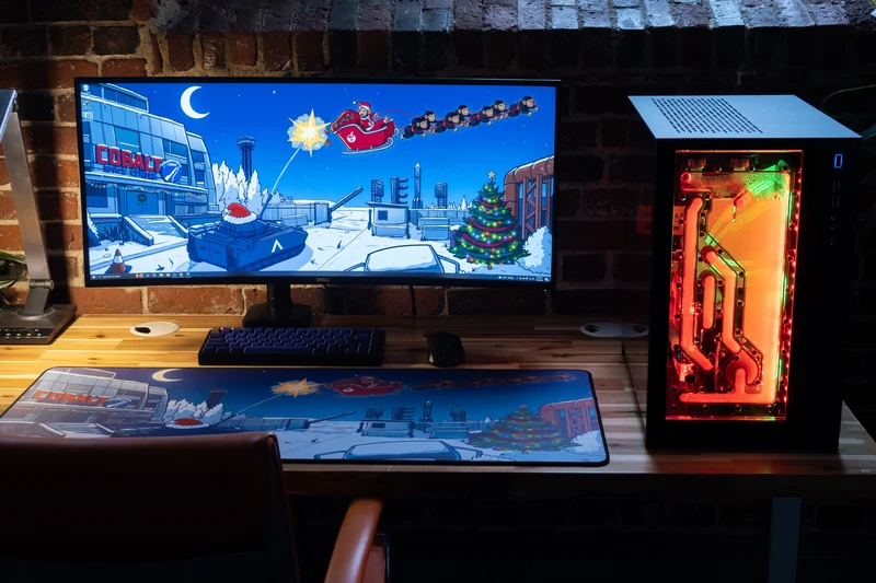 "Ook Christmas" — CoconutB Deskmat