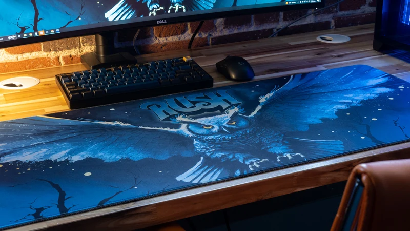 "Fly by Night" — Rush Deskmat