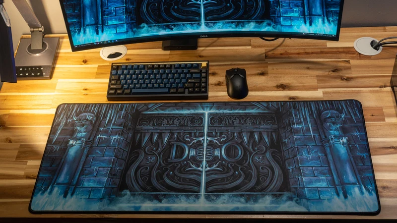 "Dungeon Doors" — TangoTek Deskmat
