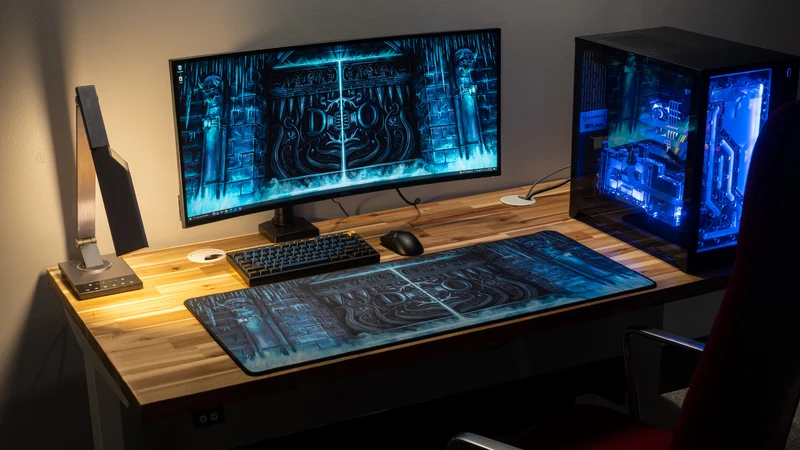 "Dungeon Doors" — TangoTek Deskmat