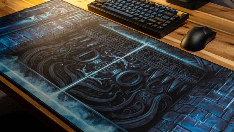 "Dungeon Doors" — TangoTek Deskmat