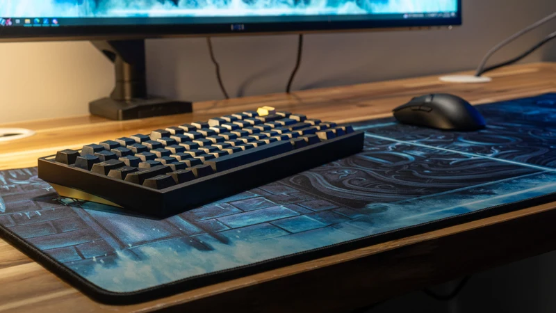 "Dungeon Doors" — TangoTek Deskmat