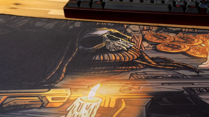 "One Life" — SwampFoxTV Deskmat