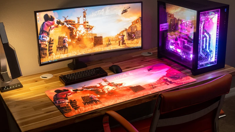 "Vital Servers" — Rust Deskmat
