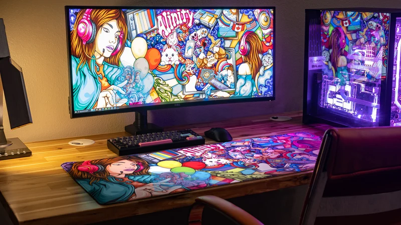 "Alinity" — Baalorlord Deskmat
