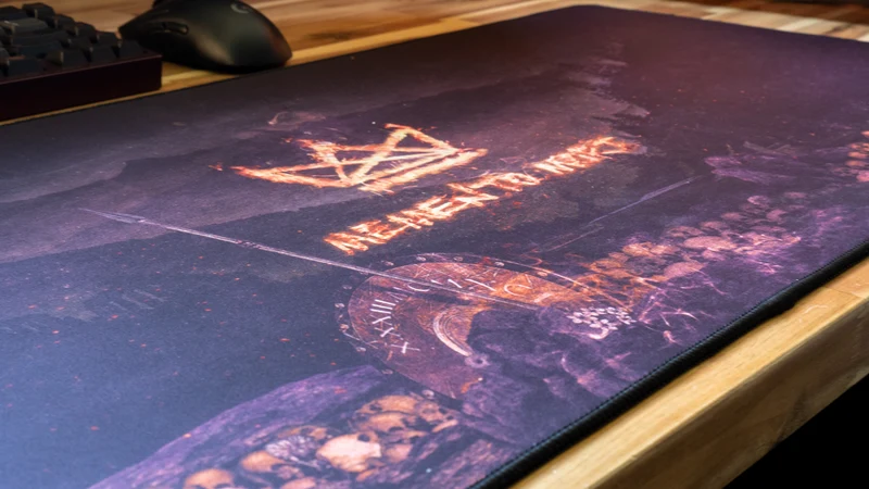 "Memento Mori" — Clowdus Deskmat