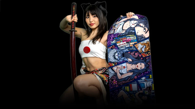 "Oyabun" — Meowko Deskmat