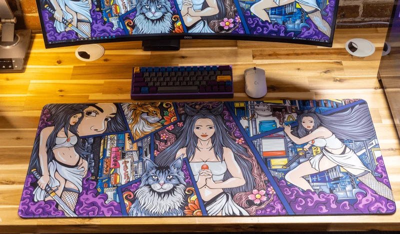 "Oyabun" — Meowko Deskmat