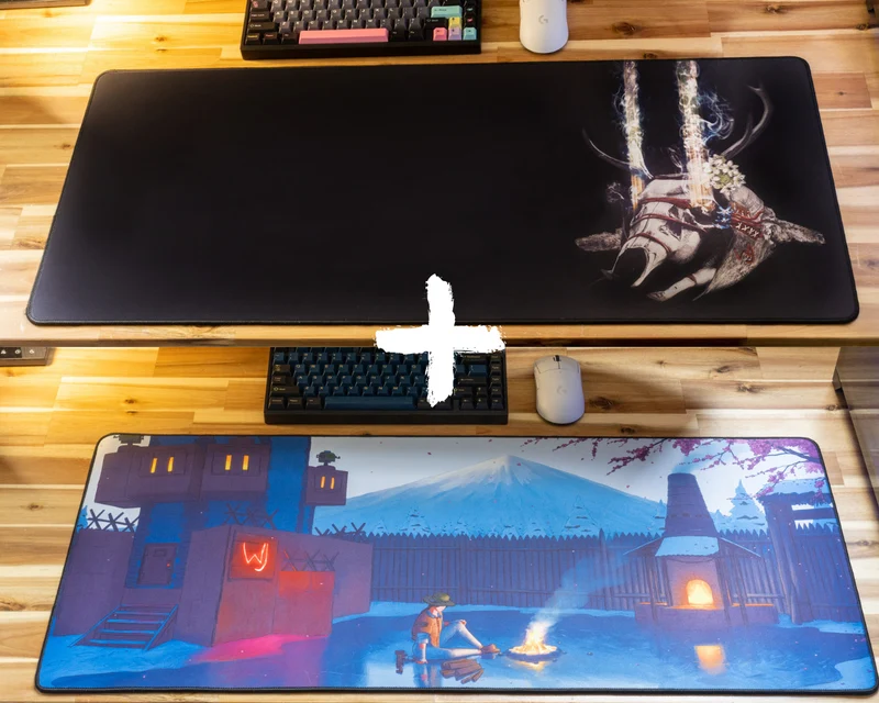"Willjum's Paradise/Bone Helmet" — Rust Deskmat