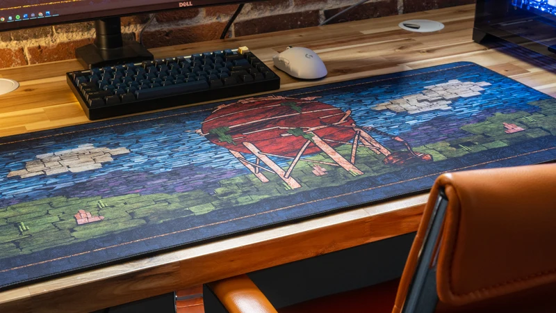 "ANCIENT OOKS" — Rust Deskmat