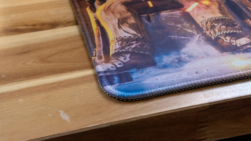 "KING TUNDERMOSTT" — Rust Deskmat