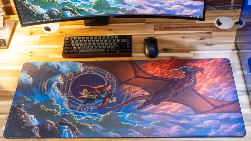 "The Alchemist" — Alliestrasza Deskmat