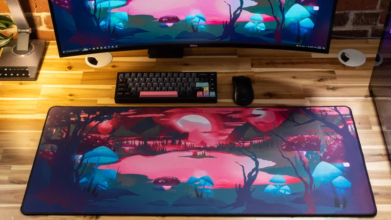 "ASMR_Divinity" — Signature Deskmat