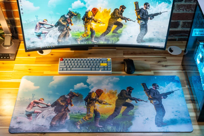 "Yexom - The Ascent of Rust" — Rust Deskmat