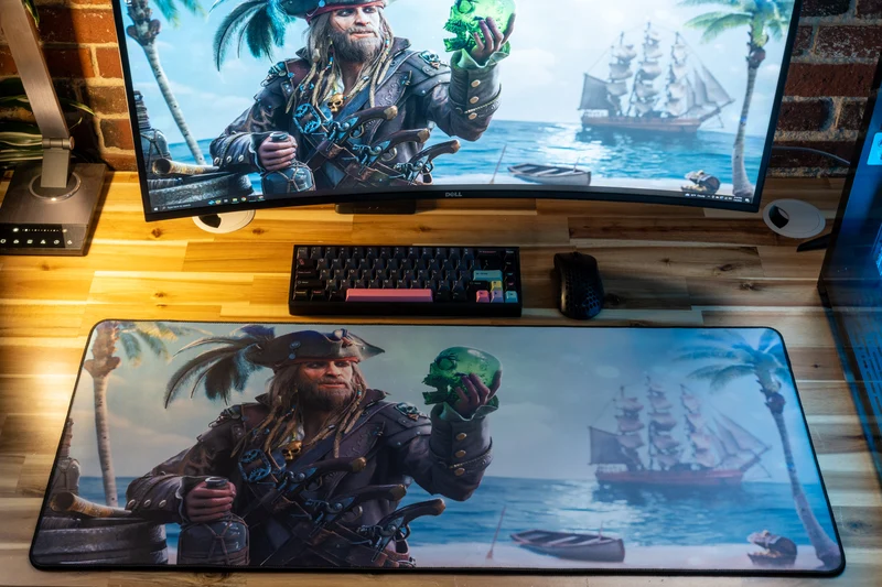 "A Pirate's Life" — Danneh Deskmat