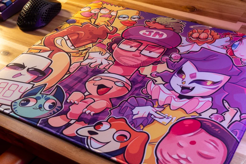 "Meme Meetup" — Jabroni Mike Deskmat