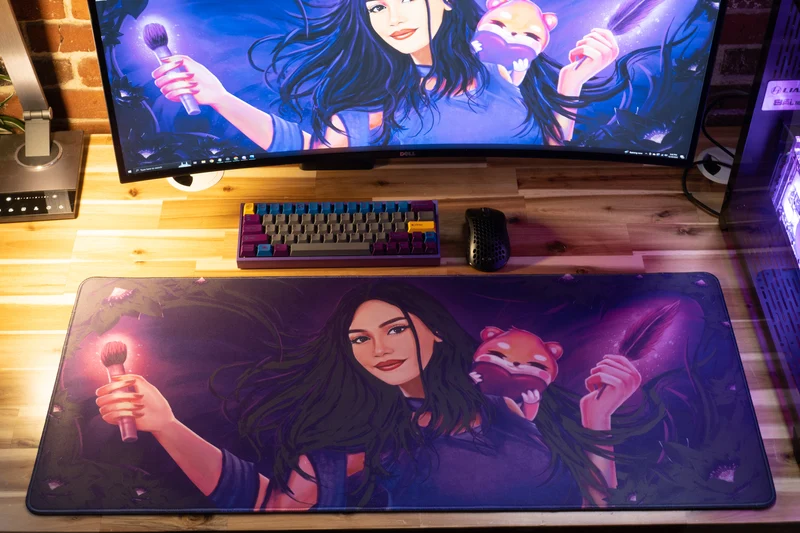"Arlequin" — Signature Deskmat