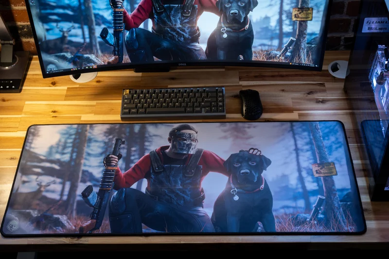 "Posty" — Rust Deskmat