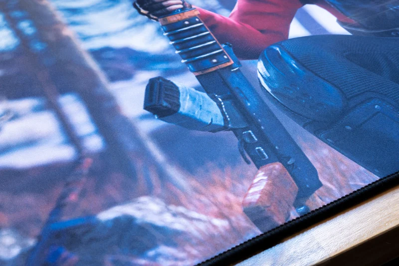 "Posty" — Rust Deskmat