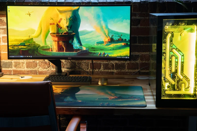 "Friduwulf" — Rust Deskmat