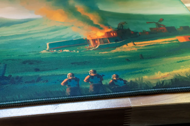 "Friduwulf" — Rust Deskmat