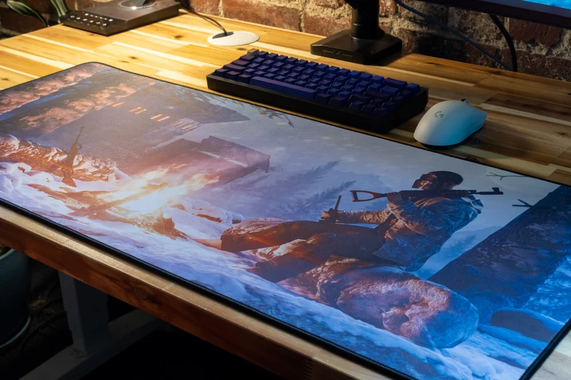 "Disfigure" — Rust Deskmat