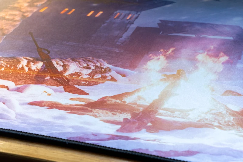 "Disfigure" — Rust Deskmat