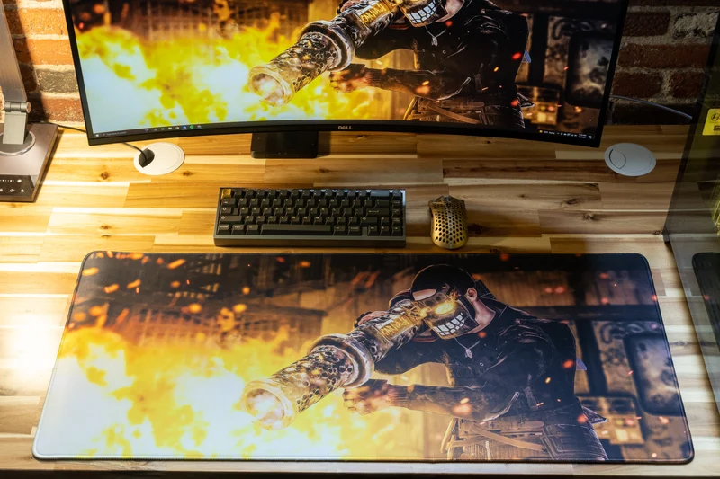 "iGxCarnage" — Rust Deskmat