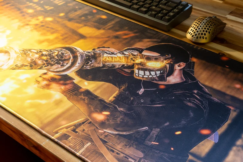 "iGxCarnage" — Rust Deskmat