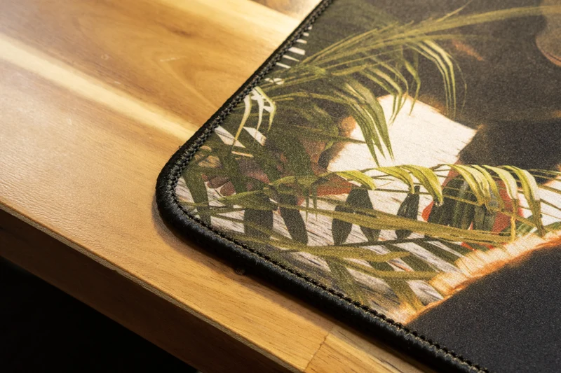 "CoconutB" — Rust Deskmat