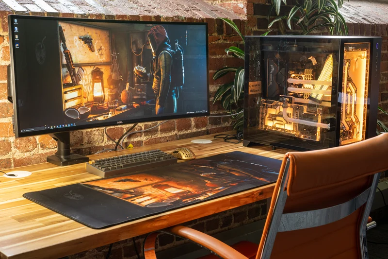 "CoconutB" — Rust Deskmat