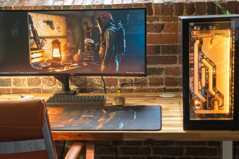 "CoconutB" — Rust Deskmat