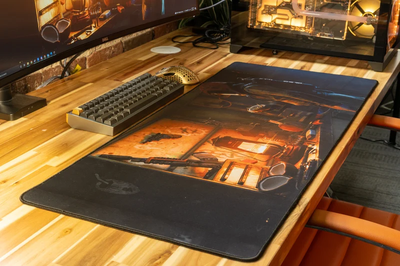 "CoconutB" — Rust Deskmat