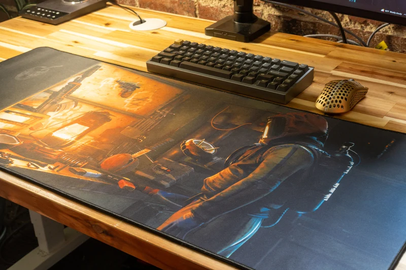 "CoconutB" — Rust Deskmat
