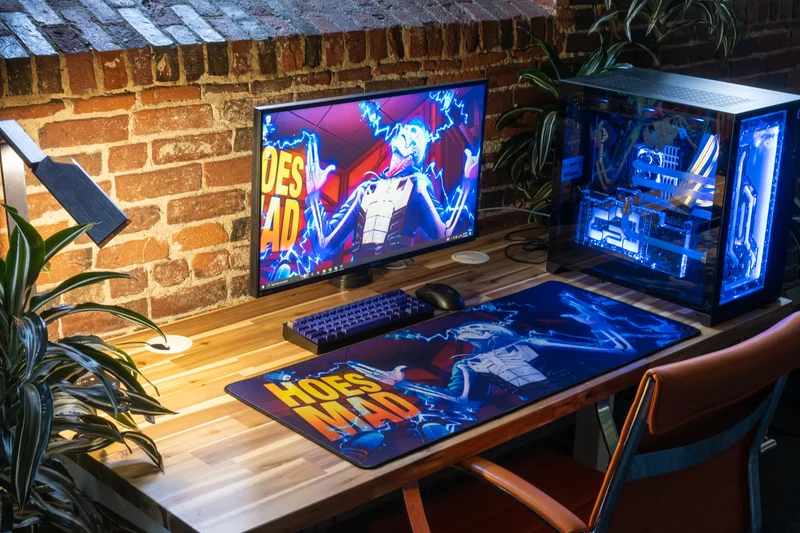 "HOES MAD" — PrinceVidz Deskmat