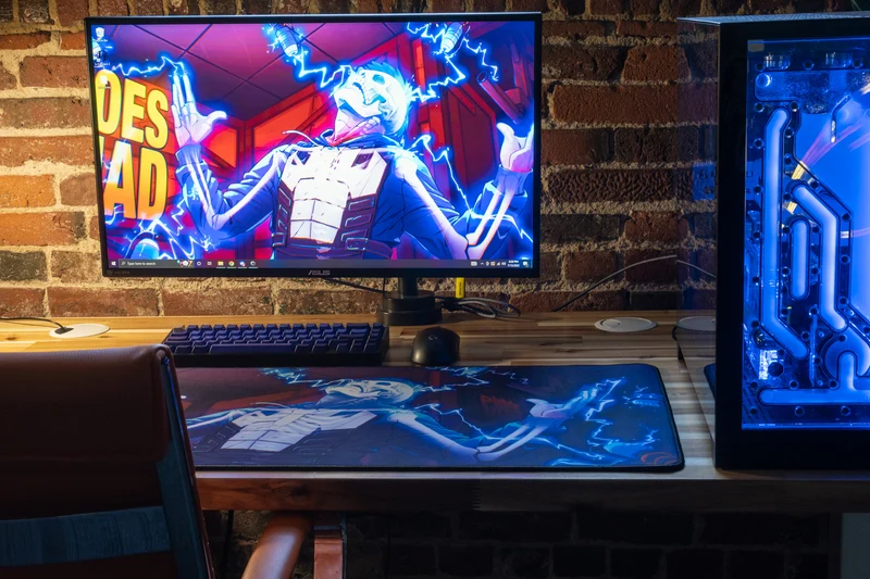 "HOES MAD" — PrinceVidz Deskmat