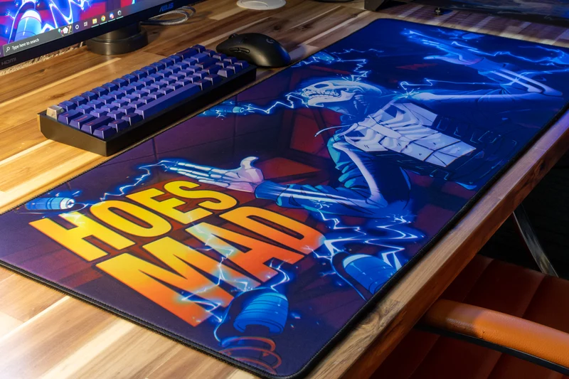 "HOES MAD" — PrinceVidz Deskmat