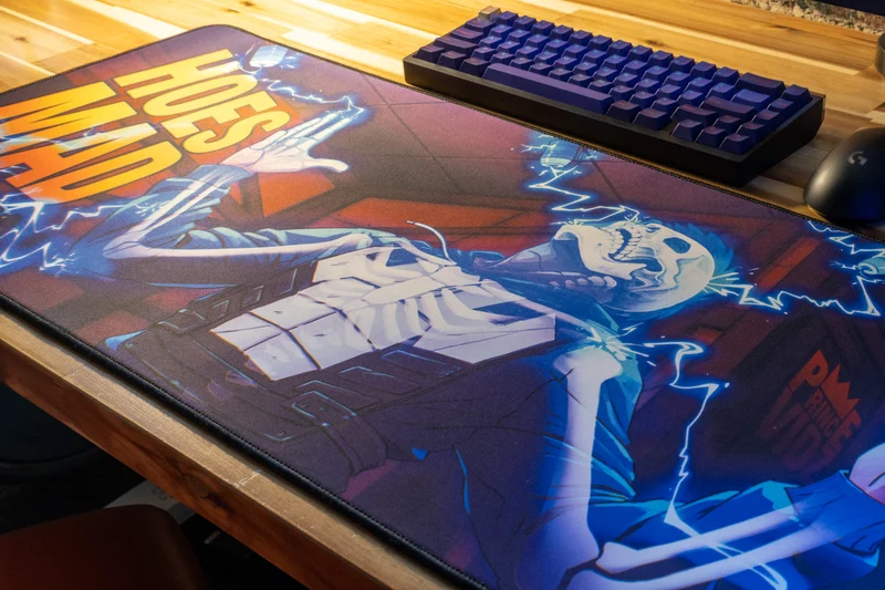 "HOES MAD" — PrinceVidz Deskmat