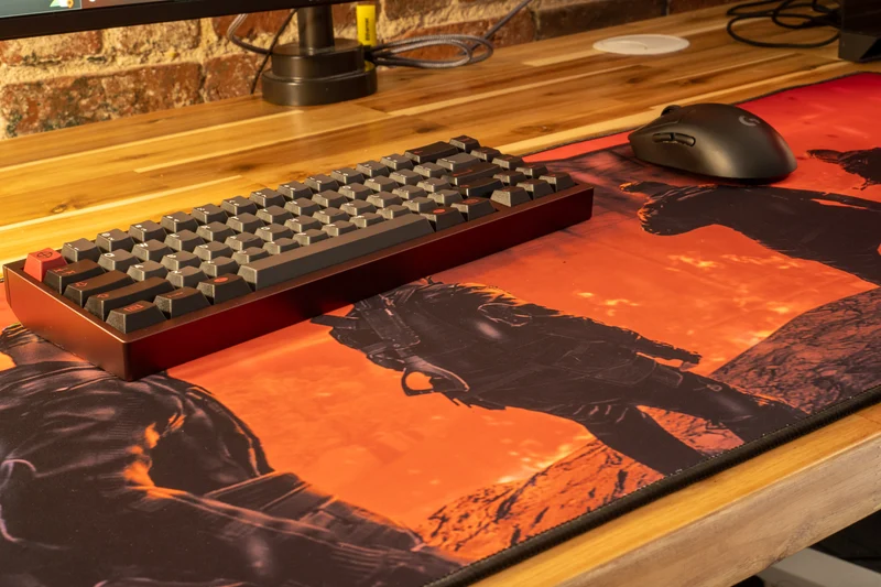 "Burning Base" — SPiiCY Deskmat