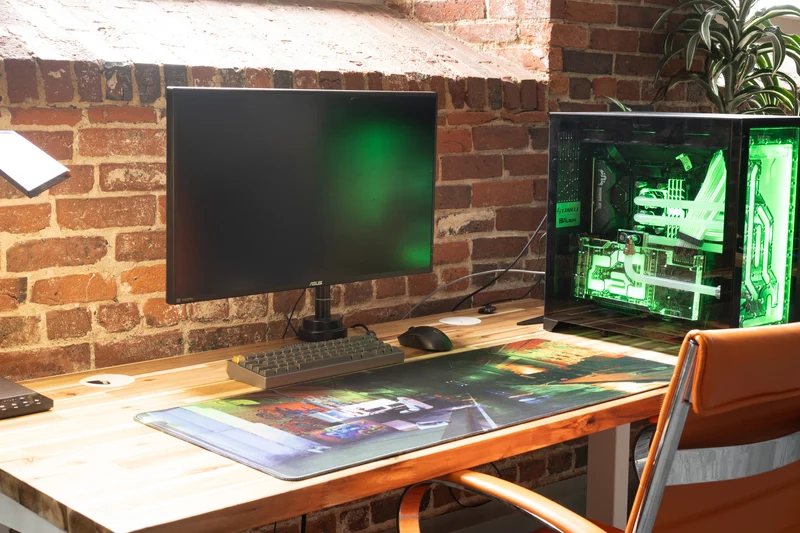 "Gaming Setup" — RoboHoboProductions Deskmat