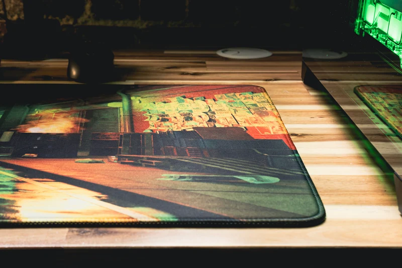"Gaming Setup" — RoboHoboProductions Deskmat