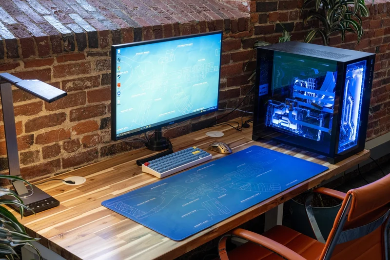 "Tacularr" — Signature Deskmat