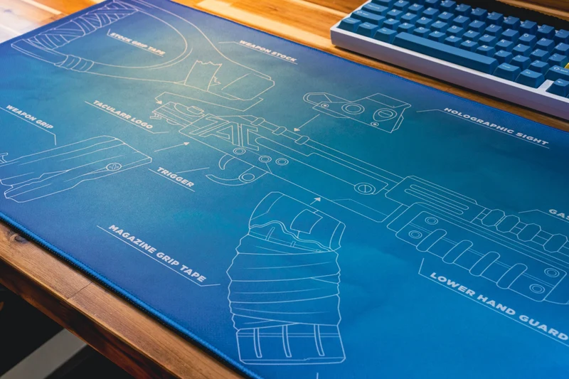 "Tacularr" — Signature Deskmat